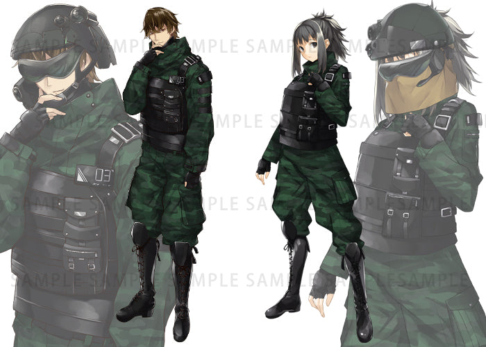 軍人キャラクター素材集2 – KOMODO Plaza (JP)