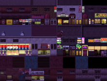 画像をギャラリービューアに読み込む, SERIALGAMES 住みたい街タイルセット - 80年代の情景セット
