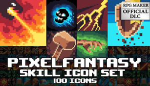 Pixel Fantasy Skill Icon Set
