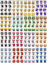 画像をギャラリービューアに読み込む, ファンタジーキャラクター素材集 3
