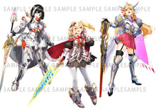 画像をギャラリービューアに読み込む, ファンタジーキャラクター素材集 3
