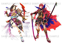 画像をギャラリービューアに読み込む, ファンタジーキャラクター素材集 3
