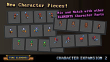 画像をギャラリービューアに読み込む, Time Elements - キャラ拡張セット 2
