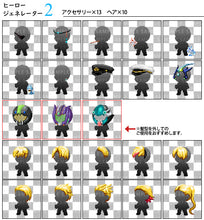 画像をギャラリービューアに読み込む, ヒーローキャラクタージェネレーター2 MZ
