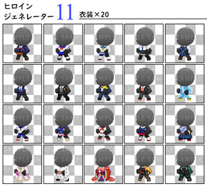 ヒロインキャラクタージェネレーター11 MZ