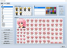 画像をギャラリービューアに読み込む, ヒロインキャラクタージェネレーター11 MZ
