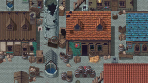 Winlu ファンタジータイルセット - 外装荒廃素材