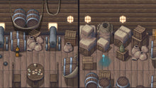 画像をギャラリービューアに読み込む, Winlu ファンタジータイルセット - 船