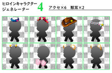 画像をギャラリービューアに読み込む, ヒロインキャラクタージェネレーター4 MZ
