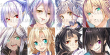 画像をギャラリービューアに読み込む, ファンタジーヒロインキャラクター素材集６