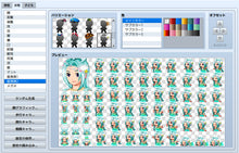 画像をギャラリービューアに読み込む, ヒロインキャラクタージェネレーター4 MZ