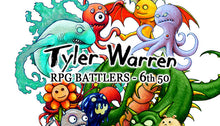 画像をギャラリービューアに読み込む, Tyler Warren RPG BATTLERS - 6th 50
