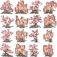 画像をギャラリービューアに読み込む, 日本の四季 - 樹木タイル
