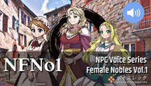 画像をギャラリービューアに読み込む, NPC Female Nobles Vol.1
