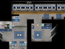 画像をギャラリービューアに読み込む, KR乗り物 - 地下鉄と列車のタイルセット
