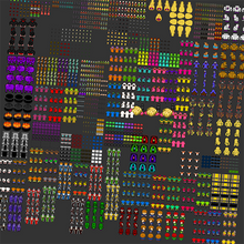 画像をギャラリービューアに読み込む, Pixel Pack 1 Characters - Faces - Tilesets