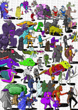 画像をギャラリービューアに読み込む, Pixel Pack 3 Sideview Enemies
