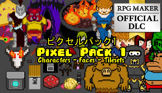 Pixel Pack 1 Characters - Faces - Tilesets