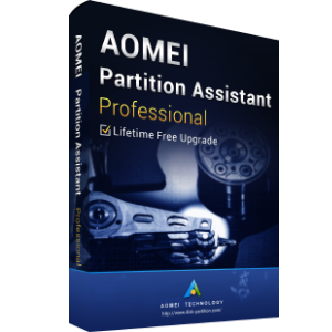 AOMEI Partition Assistant Professional (生涯アップグレード)