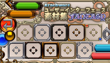 画像をギャラリービューアに読み込む, Krachware ユーザーインターフェース素材集 FANTASY