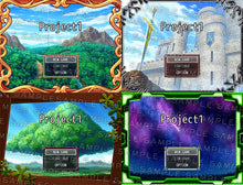 画像をギャラリービューアに読み込む, Krachware ユーザーインターフェース素材集バラエティパック