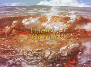 トキワグラフィックス バトル背景素材 第6集. 火山/深い森